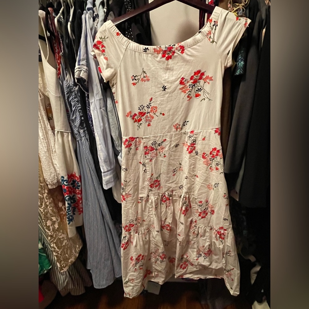 Rebecca Taylor stretch cotton floral dress